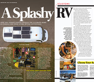 A Splashy Custom RV Publication For RV Magazine