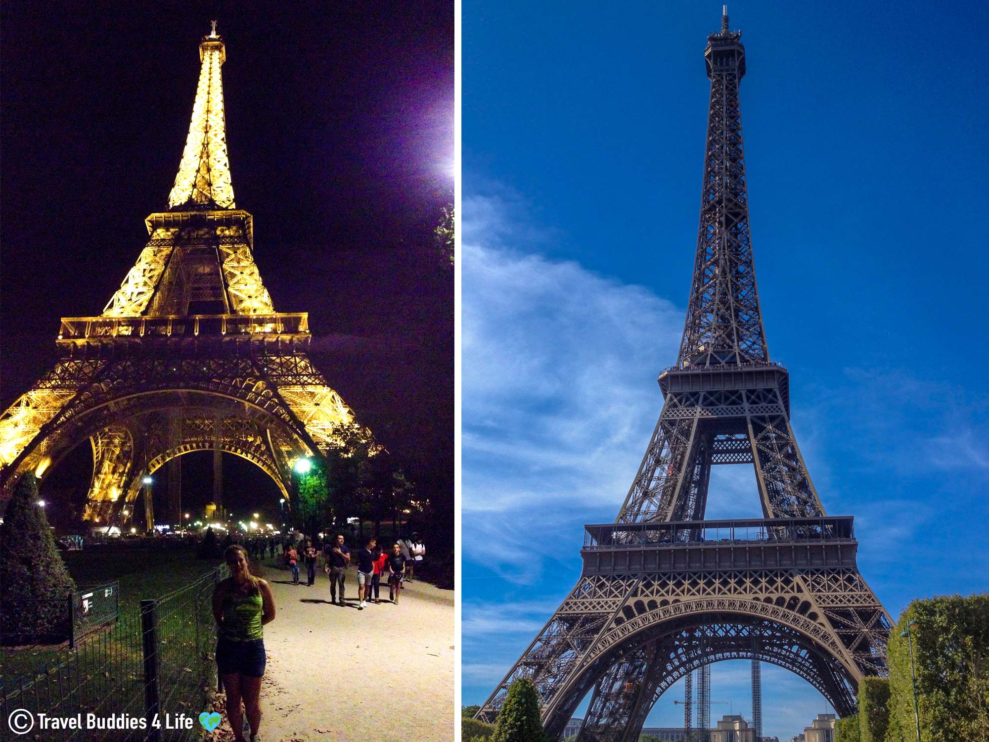 France Climbing The Eiffel Tower Travel Buddies 4 Life