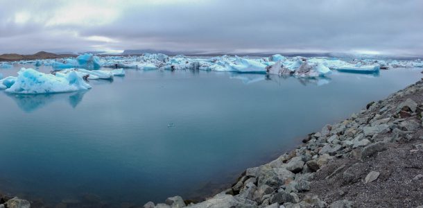 The Glacier Lagoon in Southern Iceland