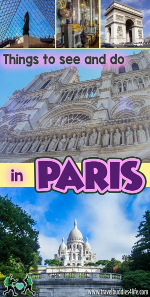 Things to See and do in Paris Pinterest